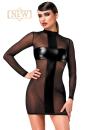 F369 Crossfire Mesh & Wetlook Minikleid